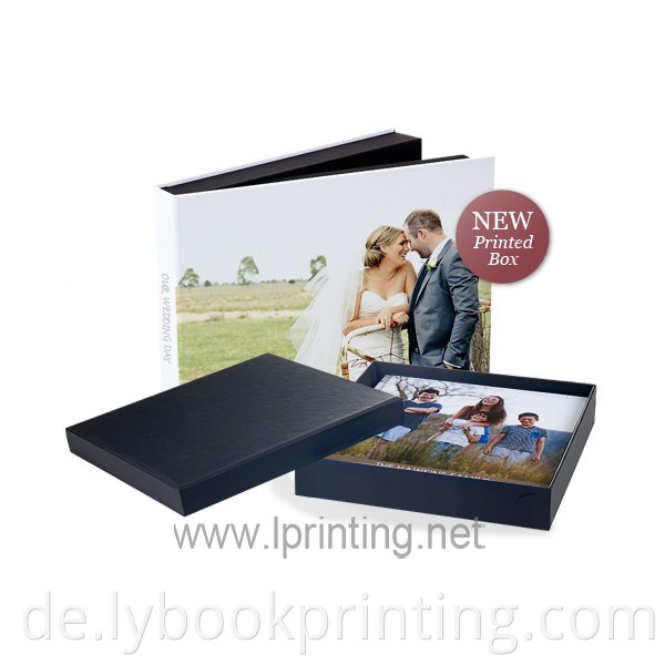 Hardcover -Fotobuch- und Softcover -Fotobuchdruck von guter Qualität